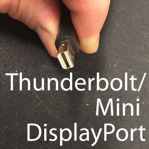 Thunderbolt, Mini DisplayPort Cable