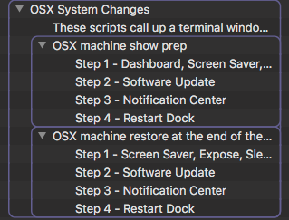 Qlab OSX System Changes cues