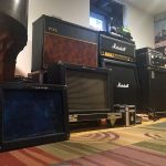 Wall of classic tube amps